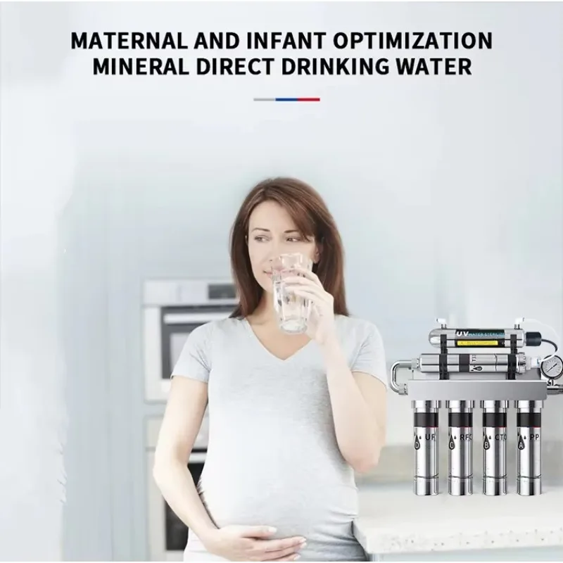Wholesale 6 Stages Uv Water Filter Magnet Mineral Under Sink Filtro De Agua Household Water Filter Purifier for Home Drinking