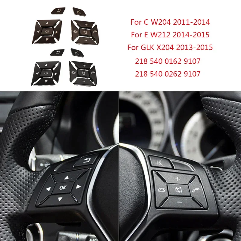 

Car Steering Wheel Control Menu Control Switch Button For Mercedes For Benz W204 X204 W212 W156 W246 C E A GLK Class 2185400162