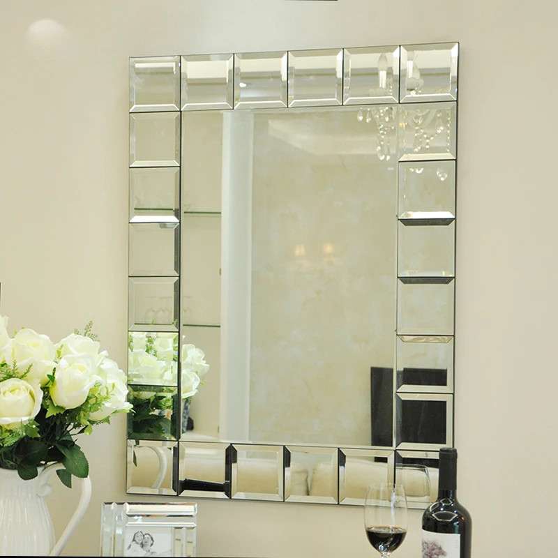 Mirror decorative porch mirror bathroom  fashion neoclassical decoration