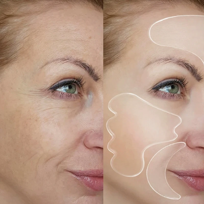 16pcs/set Reusable Silicone Patches Anti Rimpel Pads Wrinkle Removal Sticker Face Forehead Neck Eye Stickers Skin Care Patches