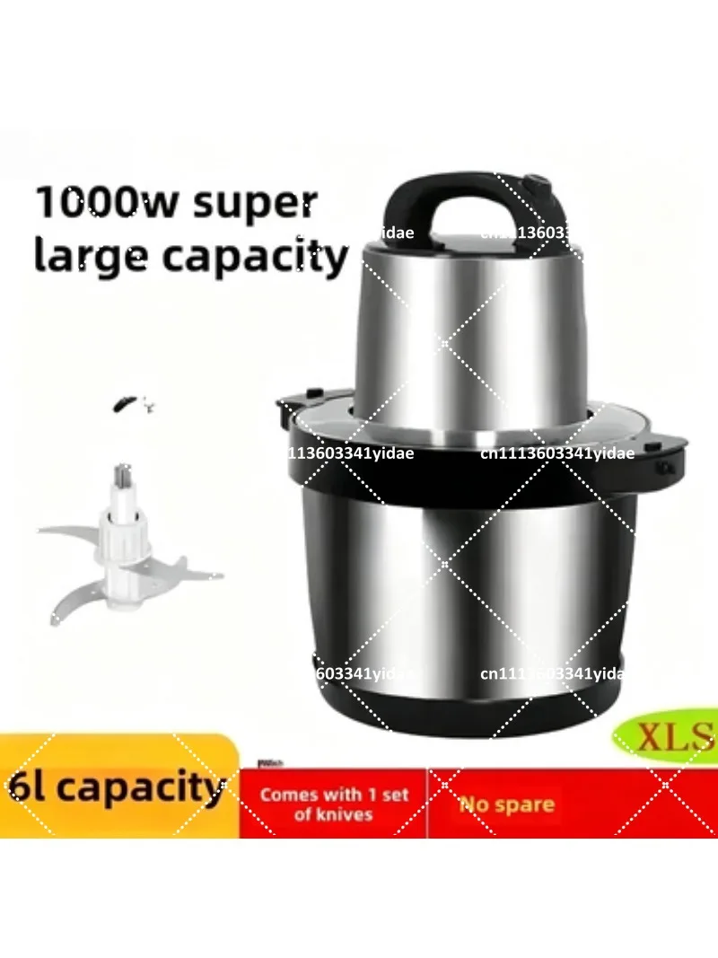 African Cassava Plantain Yam Pounder Stainless Steel Fufu Maker 6L Kitchen Tool