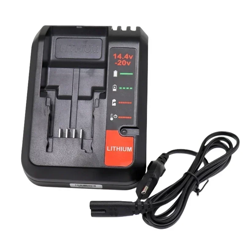 

Li-Ion Battery Charger Fast Charge For Stanley Black And Decker 14.4V 18V 20V Model LBXR20 LBXR20B ASL186K ASL188K Tools 2A