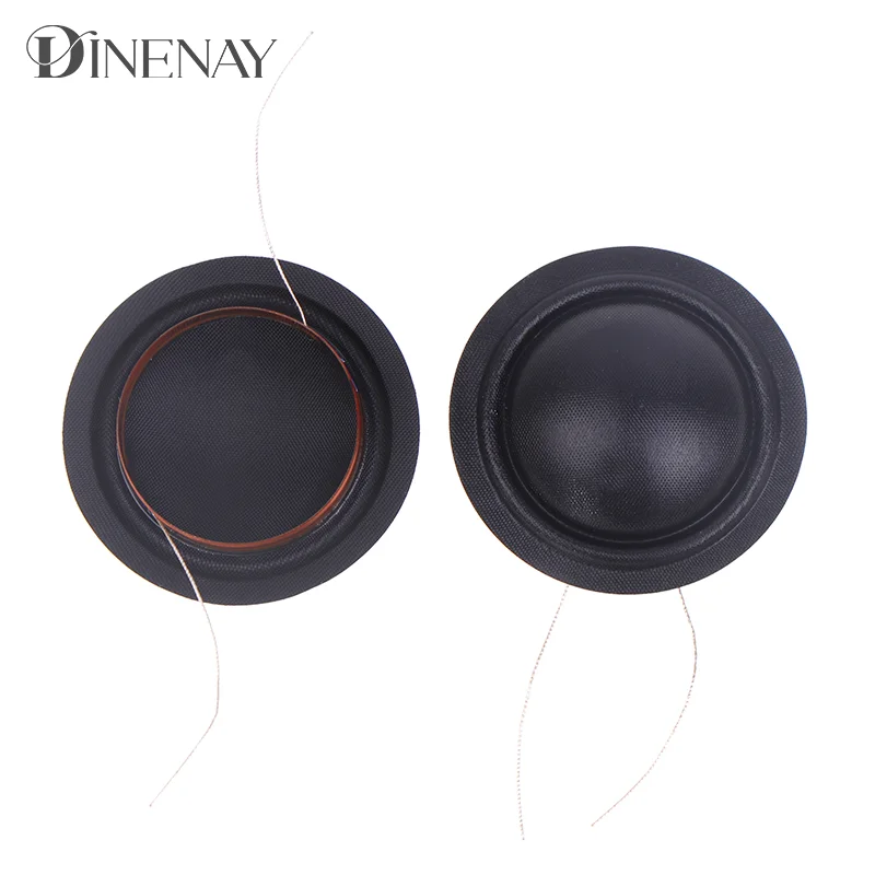 1PC Same Direction Reverse KSV Treble DIY Accessories 25.5mm Tweeters Voice Coil 6OHM 8ohm Silk Membrane