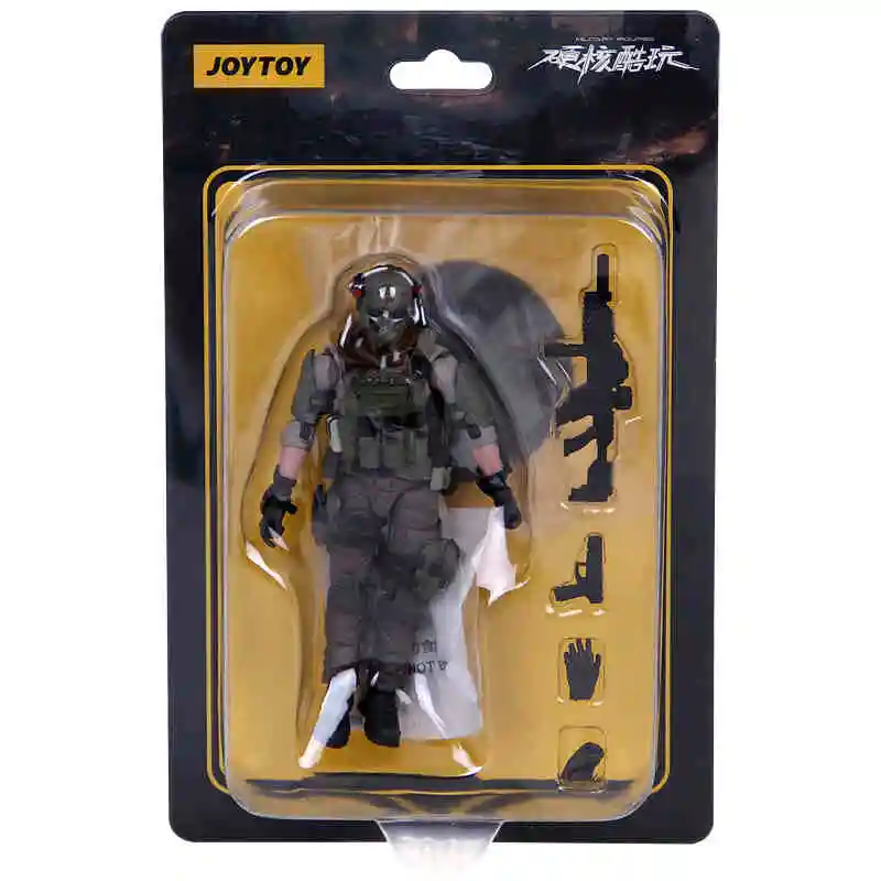 [EM ESTOQUE] JOYTOY 1/18 Figura de ação Estátua Militar Força Armada Série Anime Figuras Brinquedos Modelo colecionável Ornamento de mesa