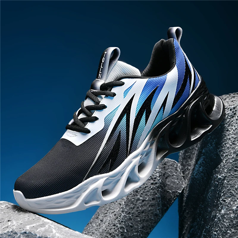 

YRZL 2025 Running Shoes Men Lightweight Breathable Gym Shoes Non Slip Walking Sneakers for Men Comfortable Sports Athletic Shoes