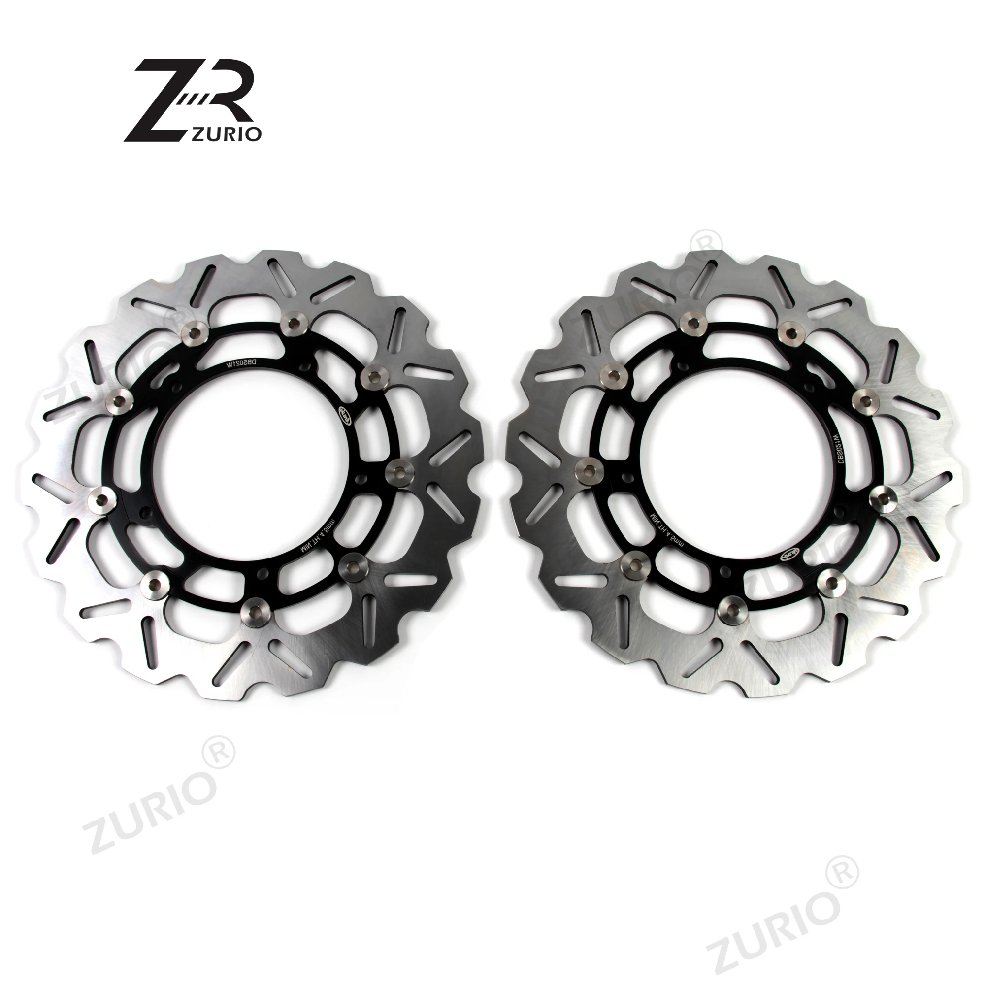 

ZURIO Front Brake Discs For YAMAHA YZF R6 600 2005 - 2016 CNC Brake Rotors Disks YZF-R6 2005 2006 2007 2008 2009 2010 2016