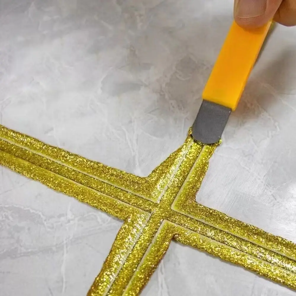 Internal And External Corners Squeegee Tungsten Steel Scraping Cleaning Scraper Shovel Comfortable Handle Grout Scrapers