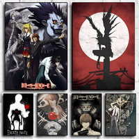 Death Note Anime Poster HD art canvas painting home living room bedroom bar aesthetic decoration