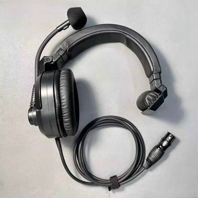 Director's Single-sided Headset with Dynamic Noise Cancelling Microphone