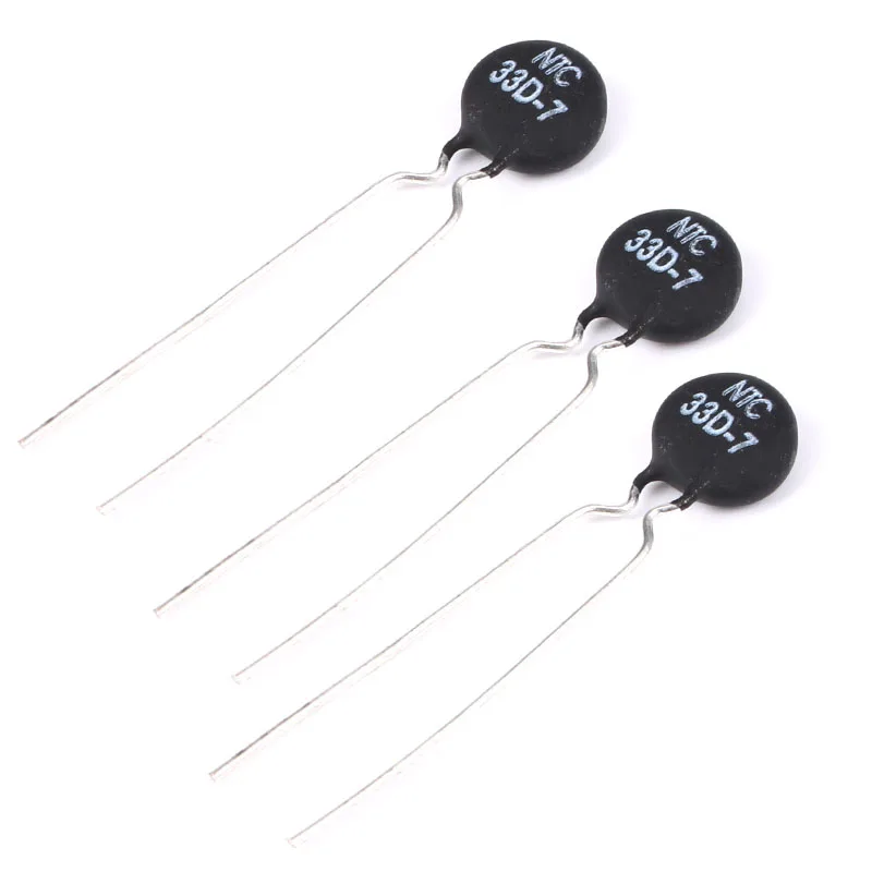 20pcs NTC Thermistor Resistor NTC 33D-7 33D7 Thermal Resistor