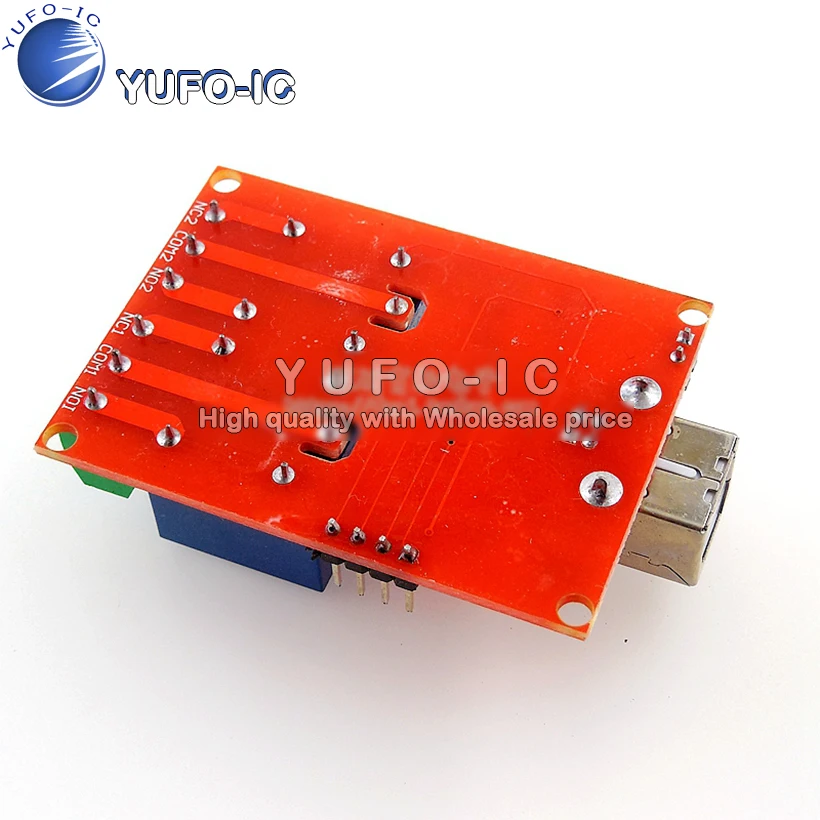 Free Drive / Usb Control Switch / 2 Channel 5V Relay Module / PC Intelligent Control / Computer Control Switch