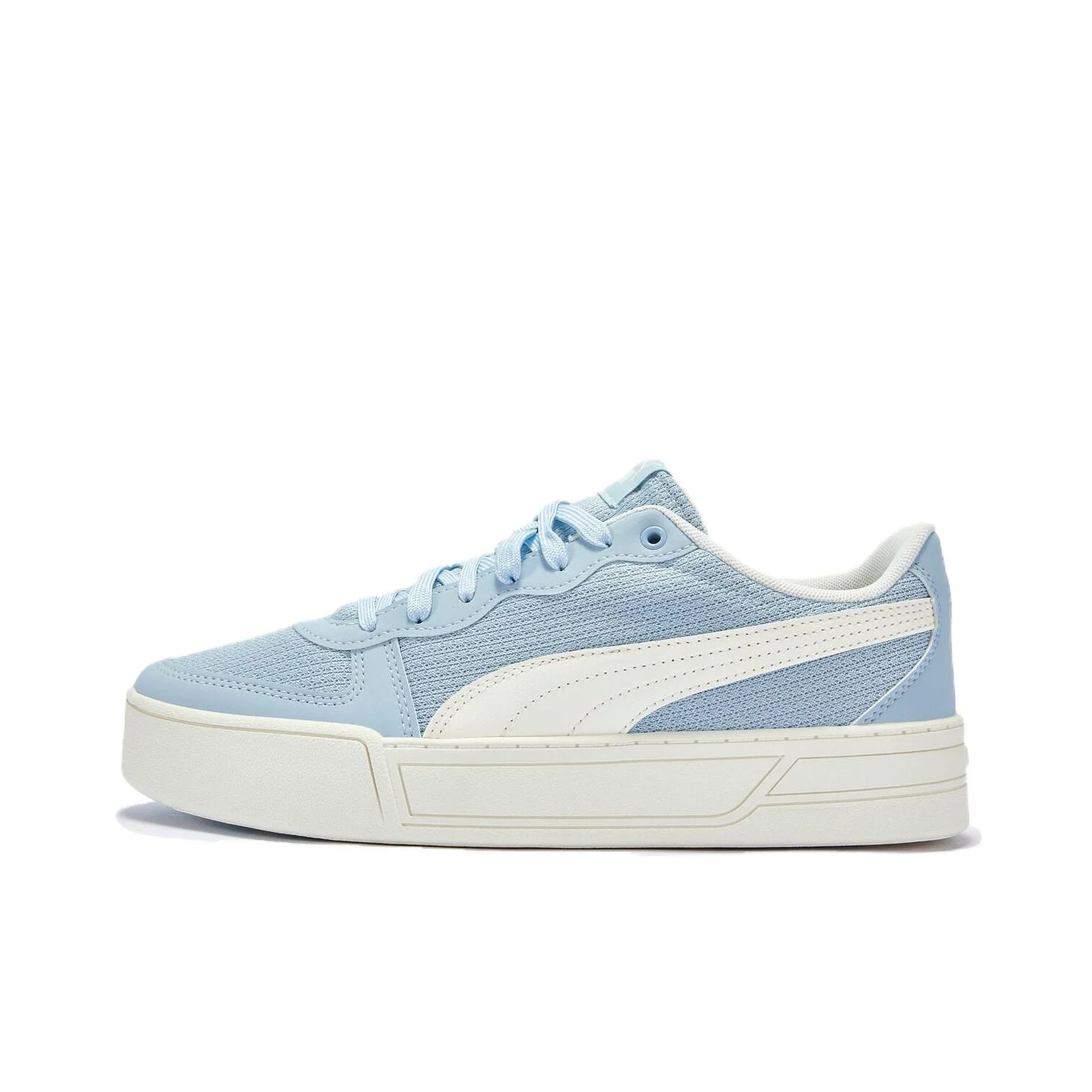 PUMA Skye Low top Skateboard Shoes Women's Blue White 409928-01