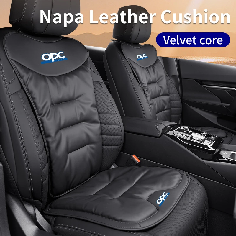 Leather Car Velour Cushion Soft Seat Cover Front Rear Cushion Protector Pad For Opel Corsa Astra Insignia Vectra Zafira Meriva