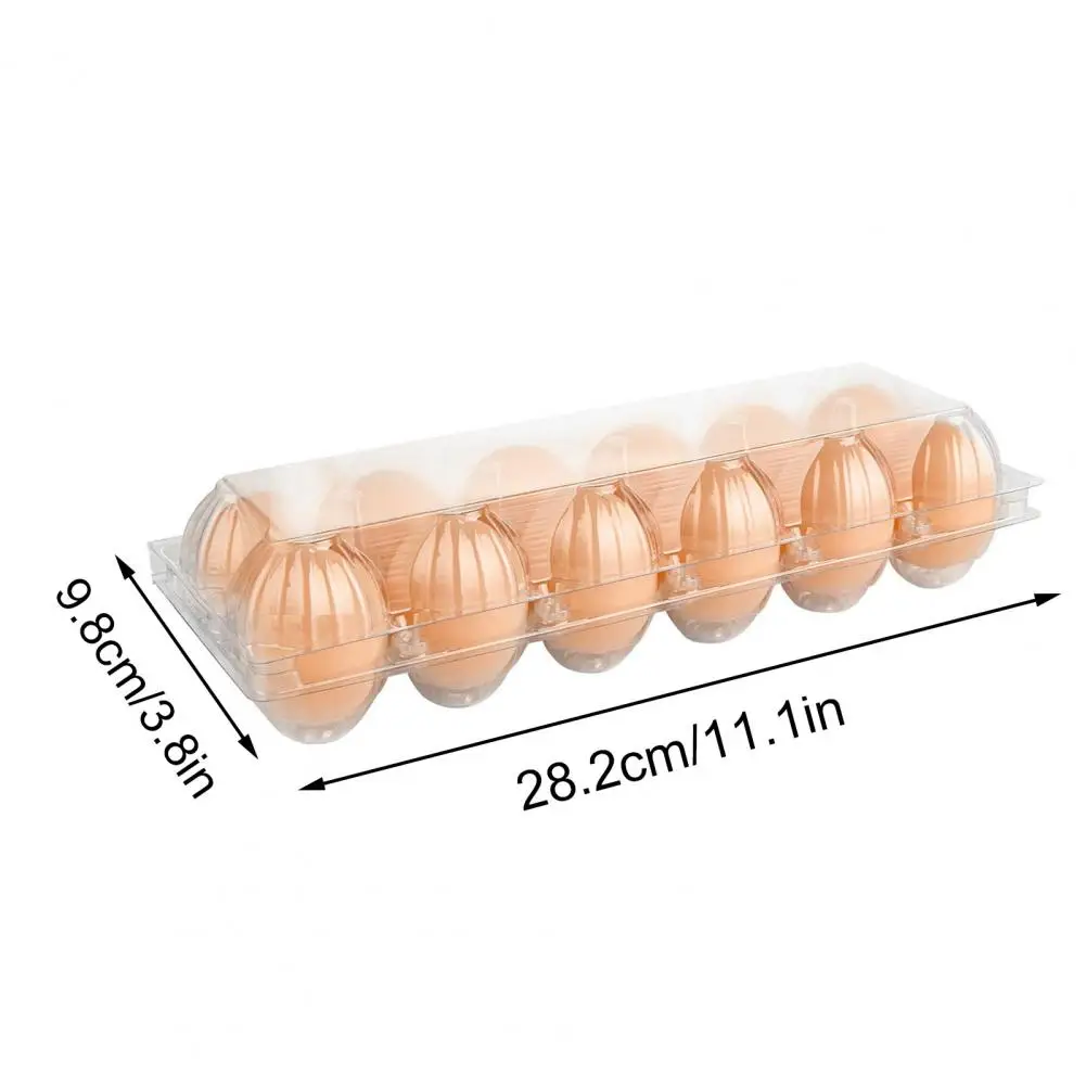 Reusable Plastic Egg Carton 50pcs Plastic Egg Cartons 12 Count Reusable Crates for Home Ranch Farm Market Display Bulk Egg
