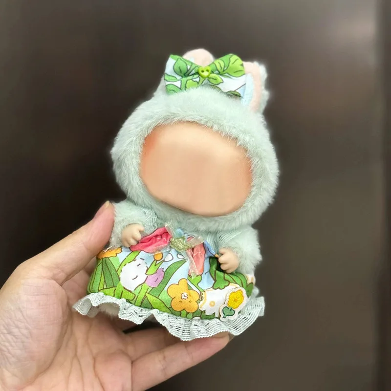 Nur geeignet für die Kleidung, universelle Babykleidung, Puppenanhänger, sitzendes Kleid-Set, Festival-Geschenk für andere