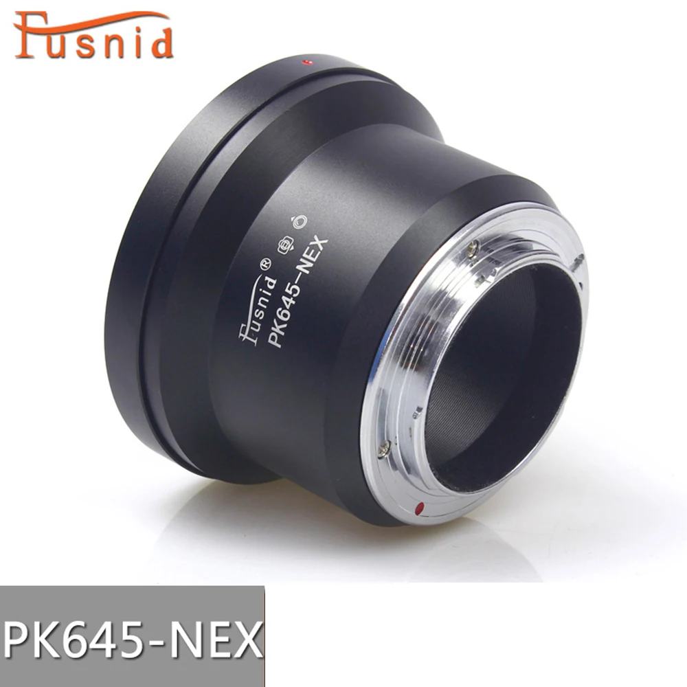 

PK645-NEX Adapter for Pentax 645 Lens to Sony E Mount A1 A6700 ZV-E10 ZV-E1 A7C a7 a9 a7r a7s a7r2 a7r3 a7r4 A7R5 Camera