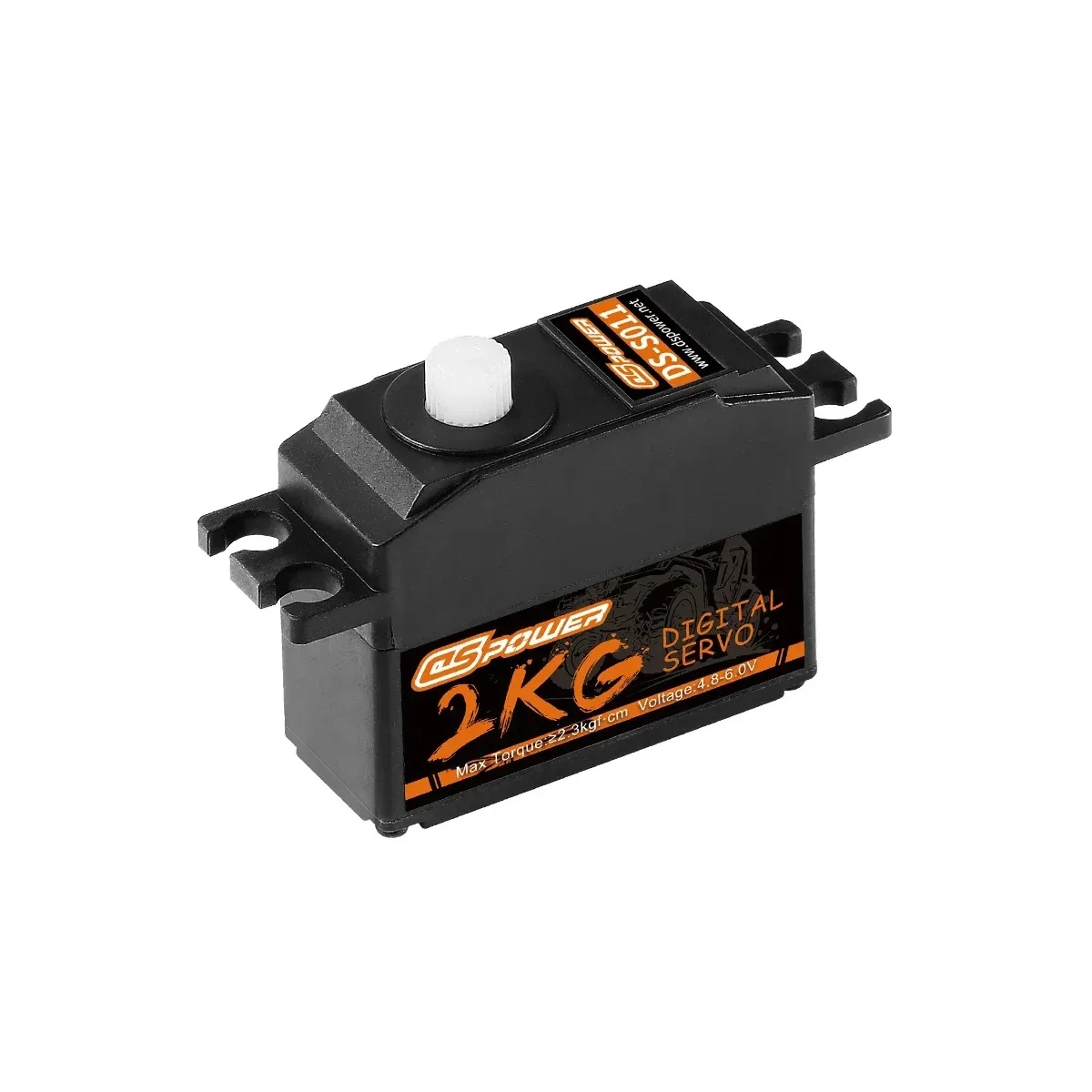 DSPOWER 2KG 3KG 6KG étanche numérique en plastique/métal engrenage servomoteur moteur pour 1/10 1/12 1/14 RC voiture hélicoptère avion jouet Robot