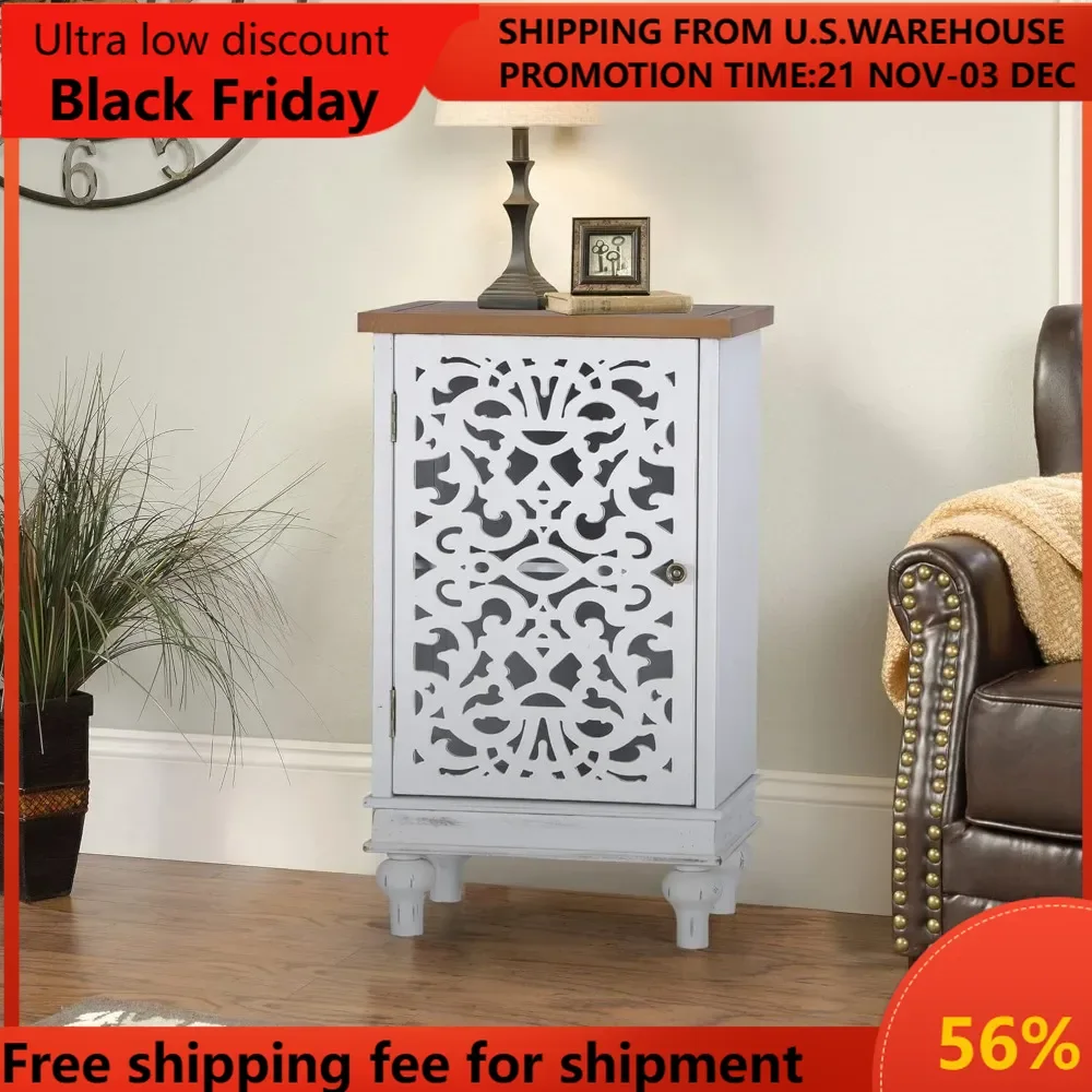 Accent Cabinet Small with Single Door, 31.5