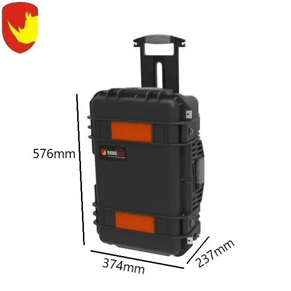 ip67 PP 576 * 374 * 237 mm Heavy Duty Equipment Protective Plastic Big Size Hard Shell Portable Tool Cases