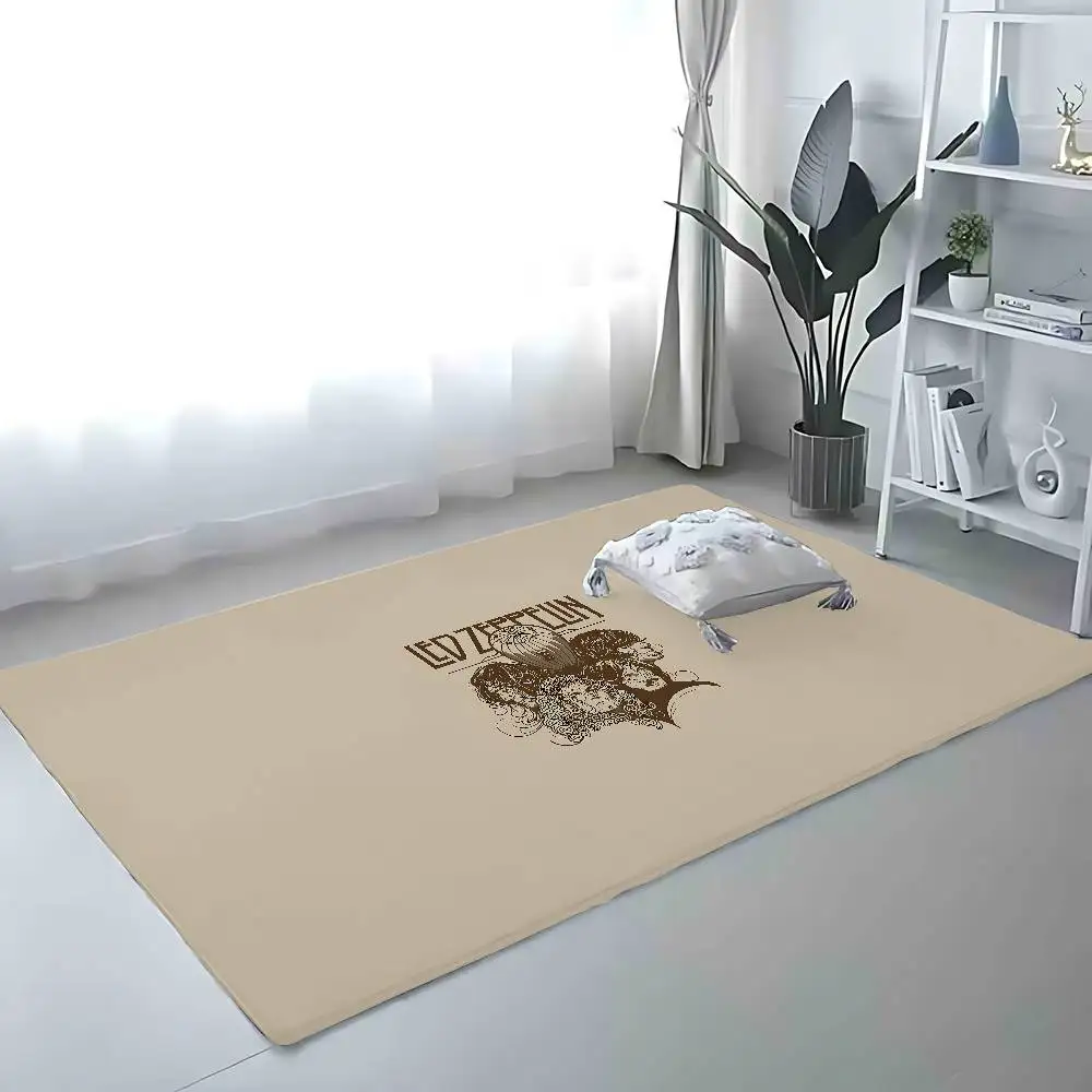 Band L-Led Z-Zeppelin Carpet Bathroom Anti-slip Mat Door Mat Home Decoration Mat Entrance Door Mat Scratch-resistant Door Mat