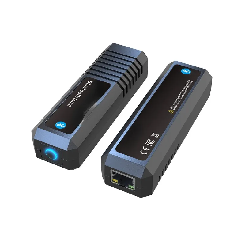 Dante Network Interface with 2x1 Channels of Wireless Audio Bluetooth Connectivity for PC and Mobile Devices to Play