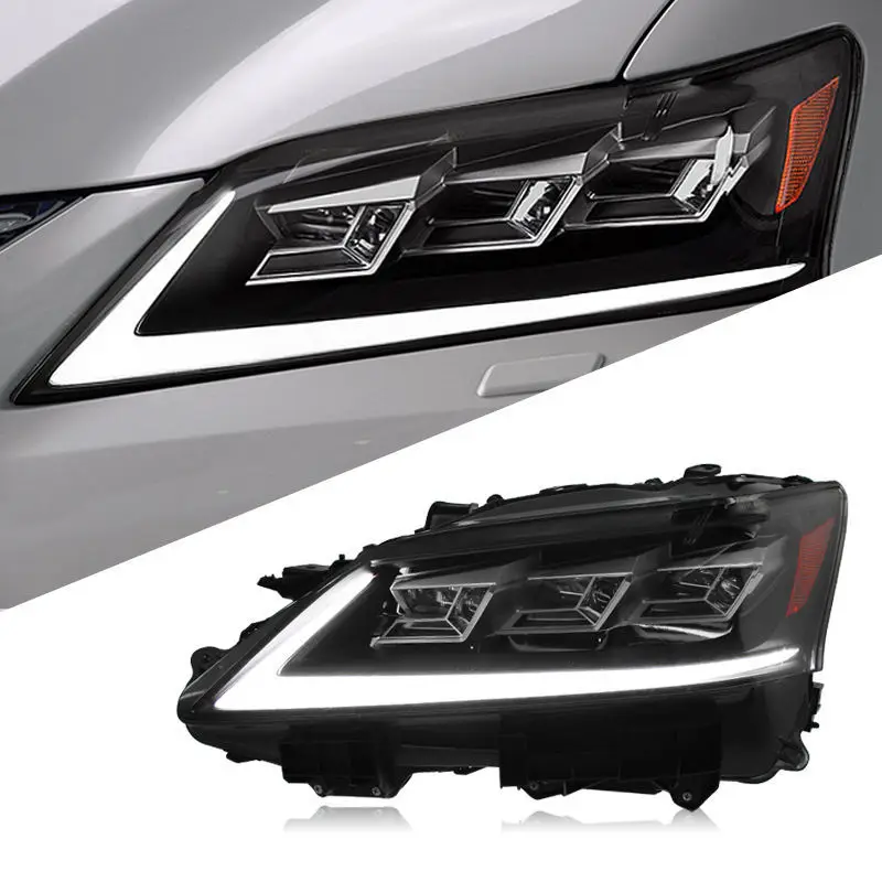 

Подходит для 12-14 Lexus GS, модифицированная светодиодная линза в сборе, дневные ходовые огни, указатель поворота для ходовой воды