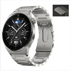 22mm PureTitanium Metal Strap For Huawei Watch GT3 Pro/3/GT Light Stainless Steel Wristband Samsung Watch 3/Gear S3/Amazfit GTR