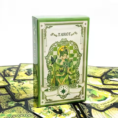 NEW Tarot Cards 78 Pcs English Version Divination Oracle Deck Board Game Camping Party Card Game Meditation &amp; Spiritual Practice