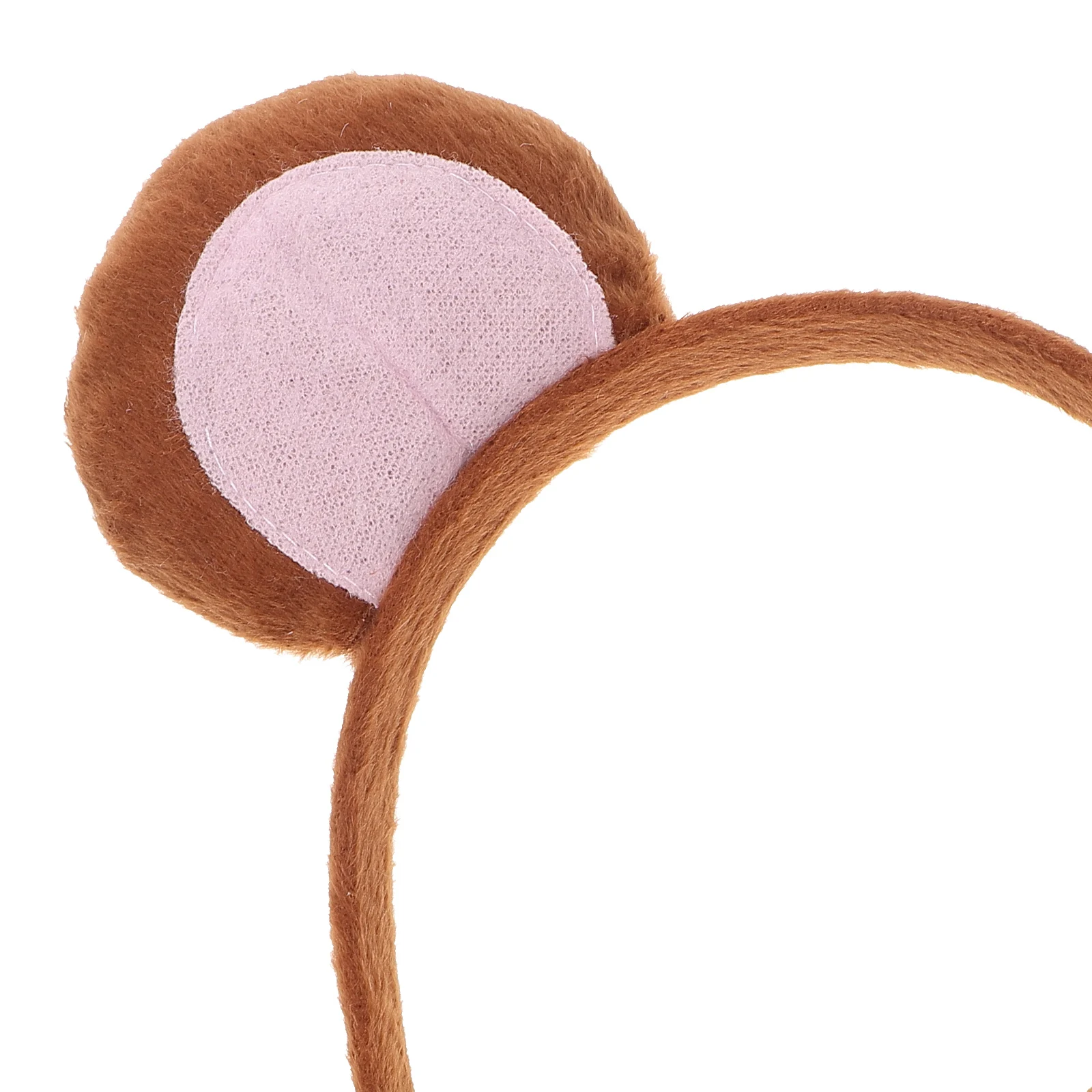 

Monkey Ears Headband Animal Costume Halloween Prop Tail Accessories Cosplay Clothing Brown Monkey Set Party Supplies