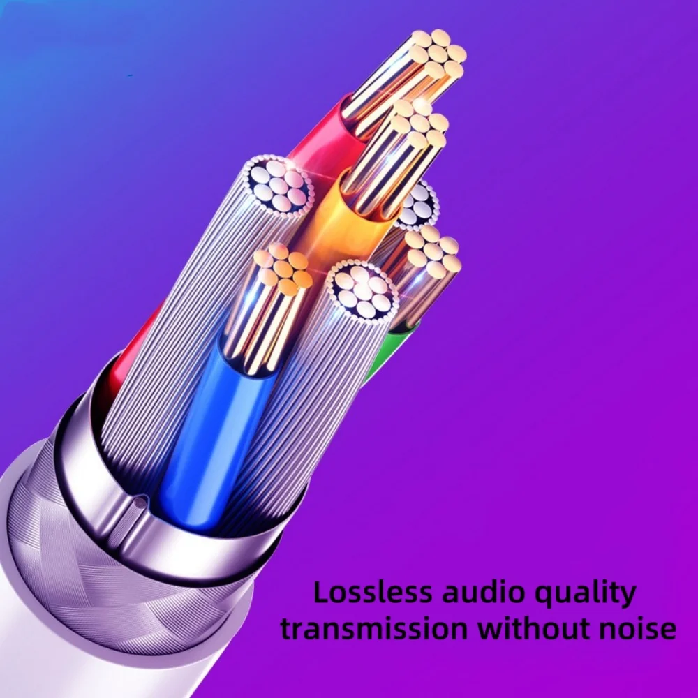 Usb Type C To 3.5mm Aux Audio Cable Headset Speaker Headphone Jack Adapter Car Aux for Samsung S20 S21 PIus Ultra Tab S7