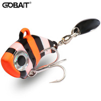Spinner Bait VIB Spoon Metal Jig Fishing Vibration 10g 20g 30g Artificial Hard Bait Sequins Pesca Wobble Rotating Spinning Lure