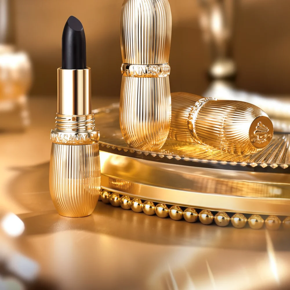 For OUKASANN Black Truffle Lipstick Hydrating Long Lasting Waterproof Lip Makeup Non Stick Cup Vibrant Color Silky Beauty