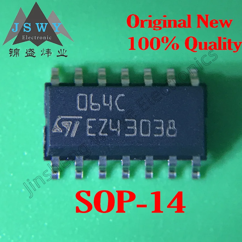 

(20-50 pieces) TL064CDT 064C SOP14/Quad-channel JFET input operational amplifier chip/Brand new/in stock/fast delivery
