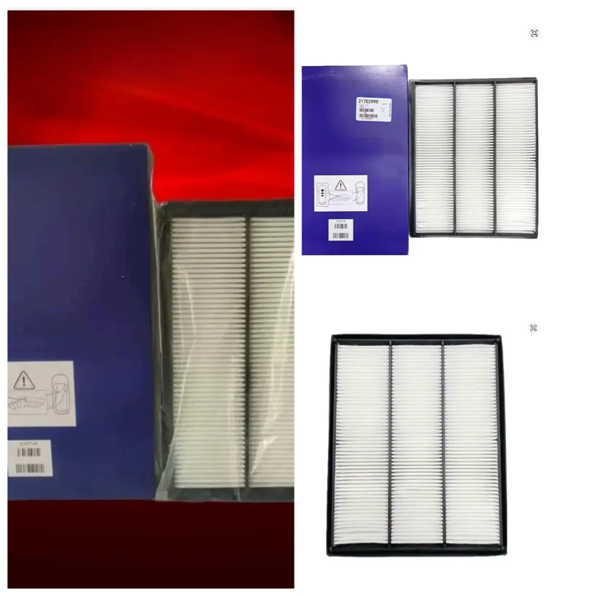 Applicable to 21702999 3818541 3583654 FA10889 marine generator set air conditioning filter