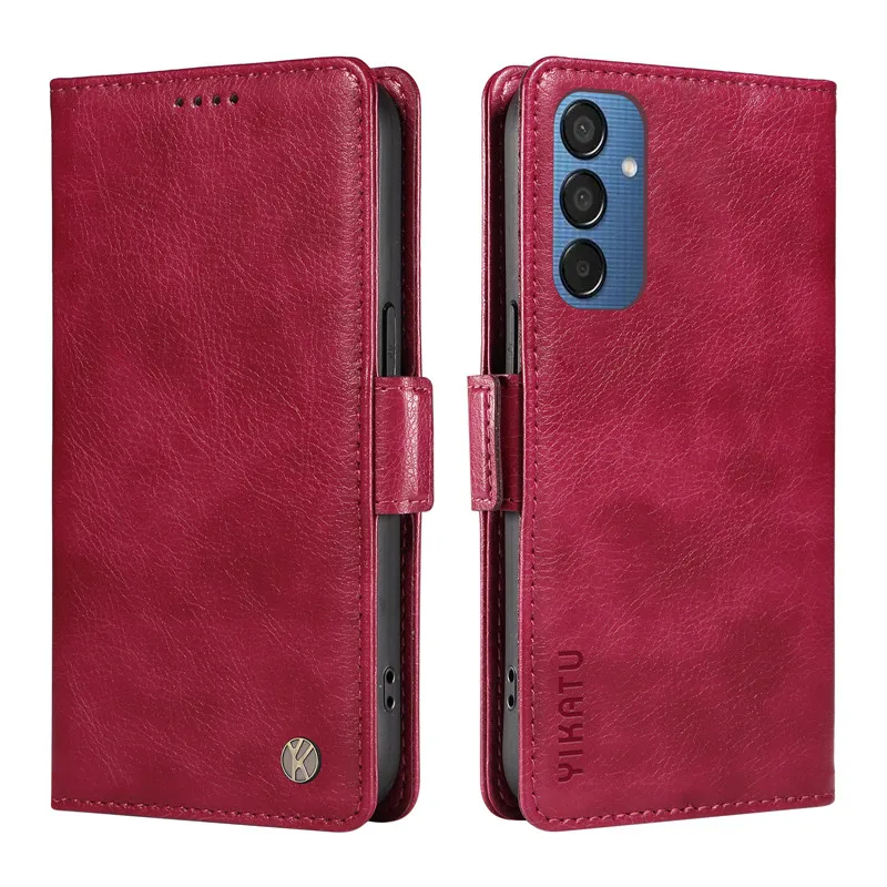 Wallet Flip Cover Etui For Samsung Galaxy M55 M62 F62 F04 M04 M15 F15 5G SM-M556B M625 Magnetic Leather Case Shockproof Capa