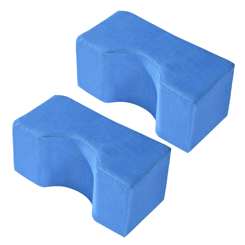 

2pcs Hand Foot Pads Blue Elevating Cushions for Elderly Bedridden Ankle Heel Support Leg Pad Protective