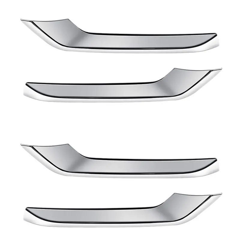 Unique 2X Car Chrome Front Bumper Lower Grille Trim Strips Fog Light Cover Trim For Honda HRV HR-V Vezel 2021 2022