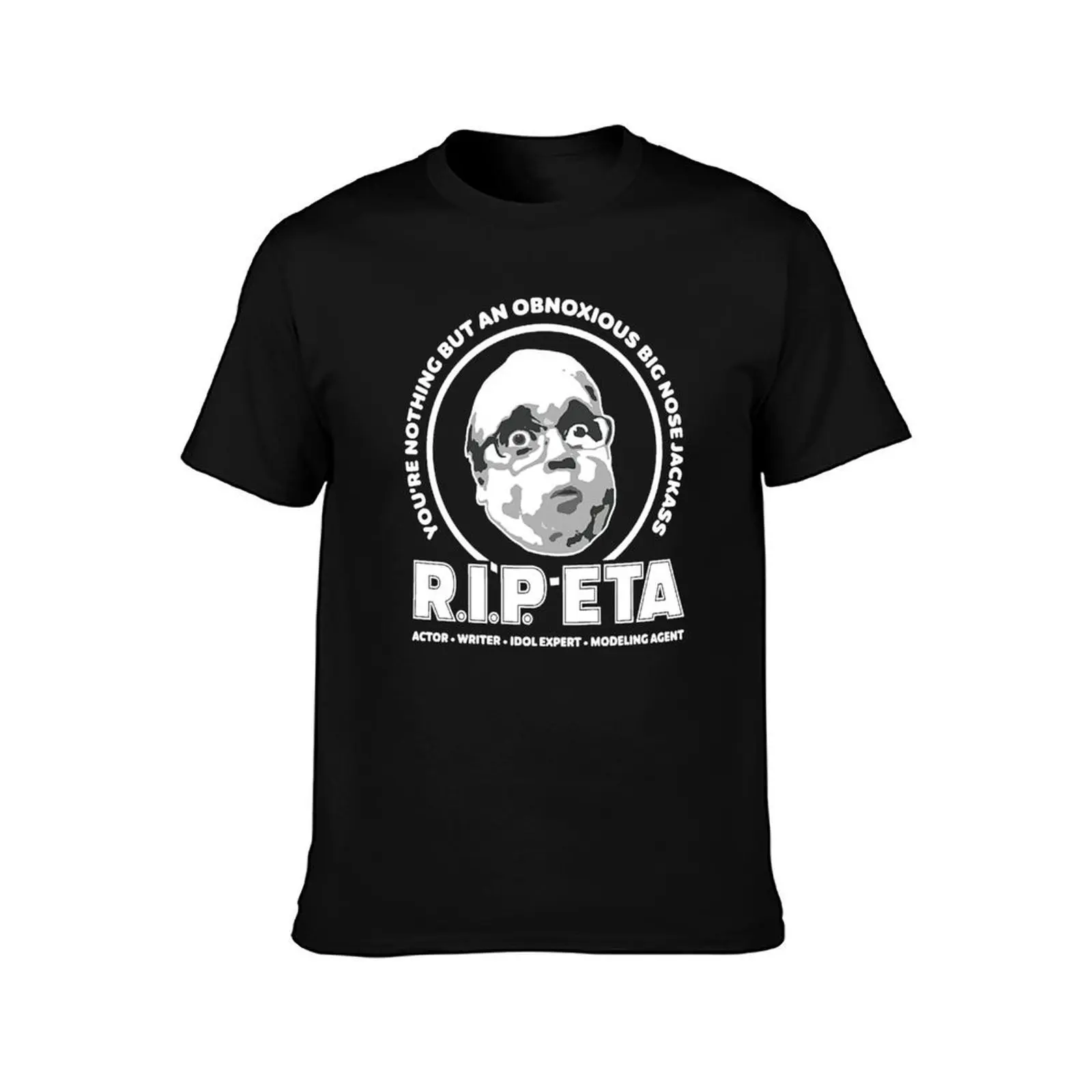 Eric The Actor - RIP ETA T-Shirt, Summer Casual Cotton Tee, Oversized Streetwear Tops, Vintage Graphic Print, Unisex Men Women
