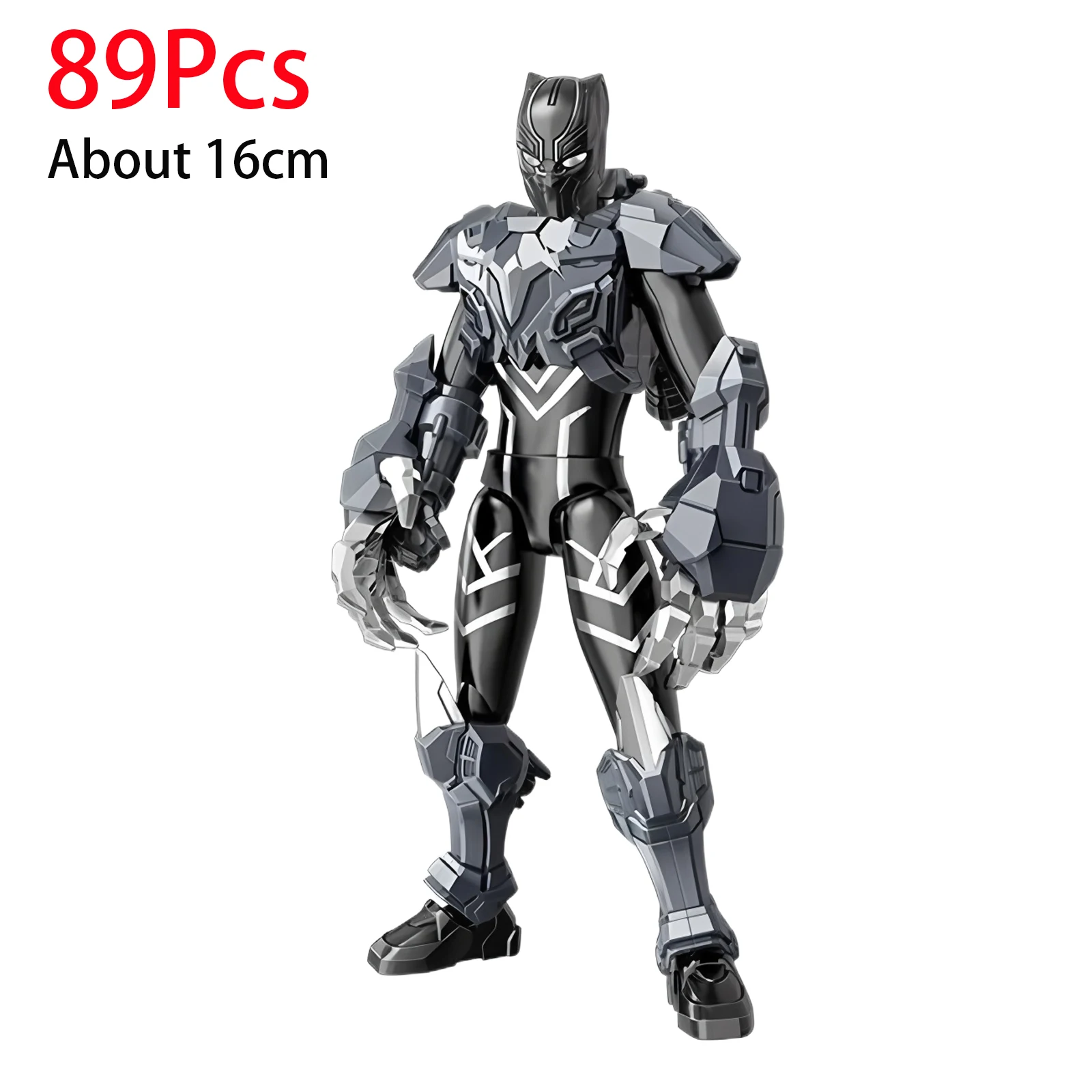 16 cm Marvel Legends Brick Deadpool Spider-Man bouwstenen, Iron Man cartoonfiguur bouwstenen, speelgoed voor kinderen, cadeau