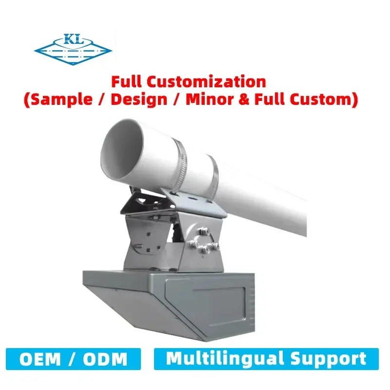 8-30VDC Irrigation Underground Drainage Flood Control Early Warning Radar River Water Liquid Flow Velocity Level Sensor Meter