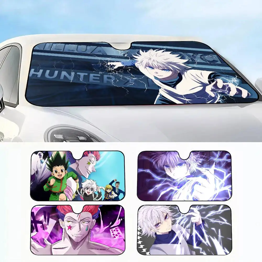 

Hunter X Hunter Автомобильный солнцезащитный козырек Автомобильный изоляционный солнцезащитный козырек на лобовое стекло, солнцезащитный козырек с УФ-блокировкой