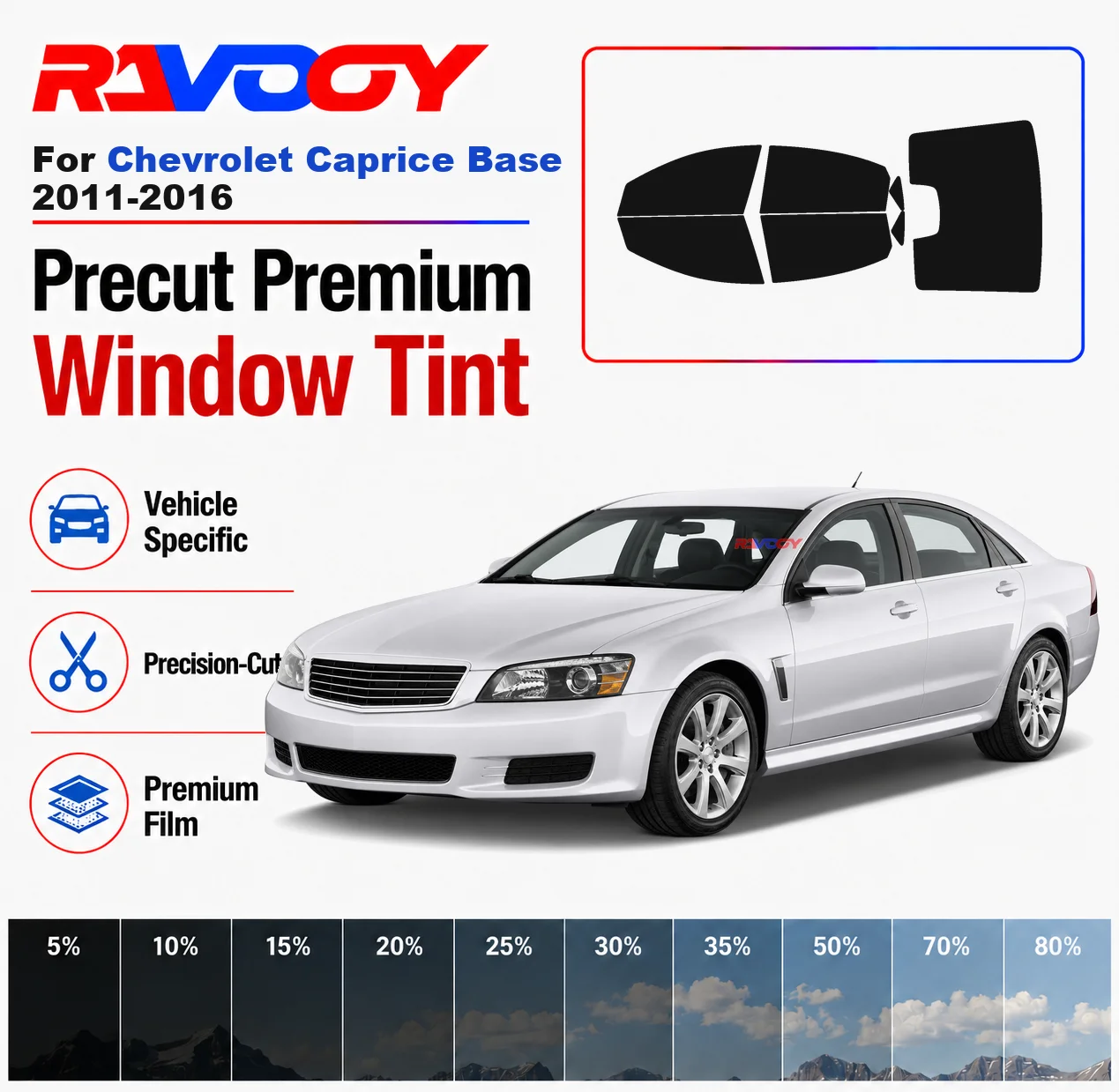premium-precut-window-tint-kit-front-windows-rear-windows-rear-windshield-for-chevrolet-caprice-base-2011-2016-nano-ceramic-film