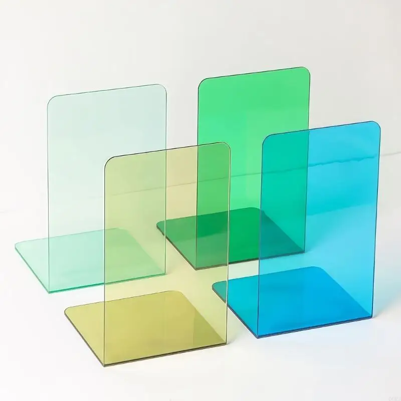 CORA Elegant Design Acrylic Books Stand Books Display Stand Bookends, Stand for Displaying Books, Picture Albums, Notebooks