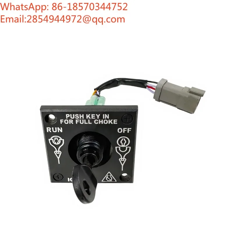 Ignition Key Switch Start Panel 0176408 Is Suitable for Outboard Engine Ignition Without Flameout