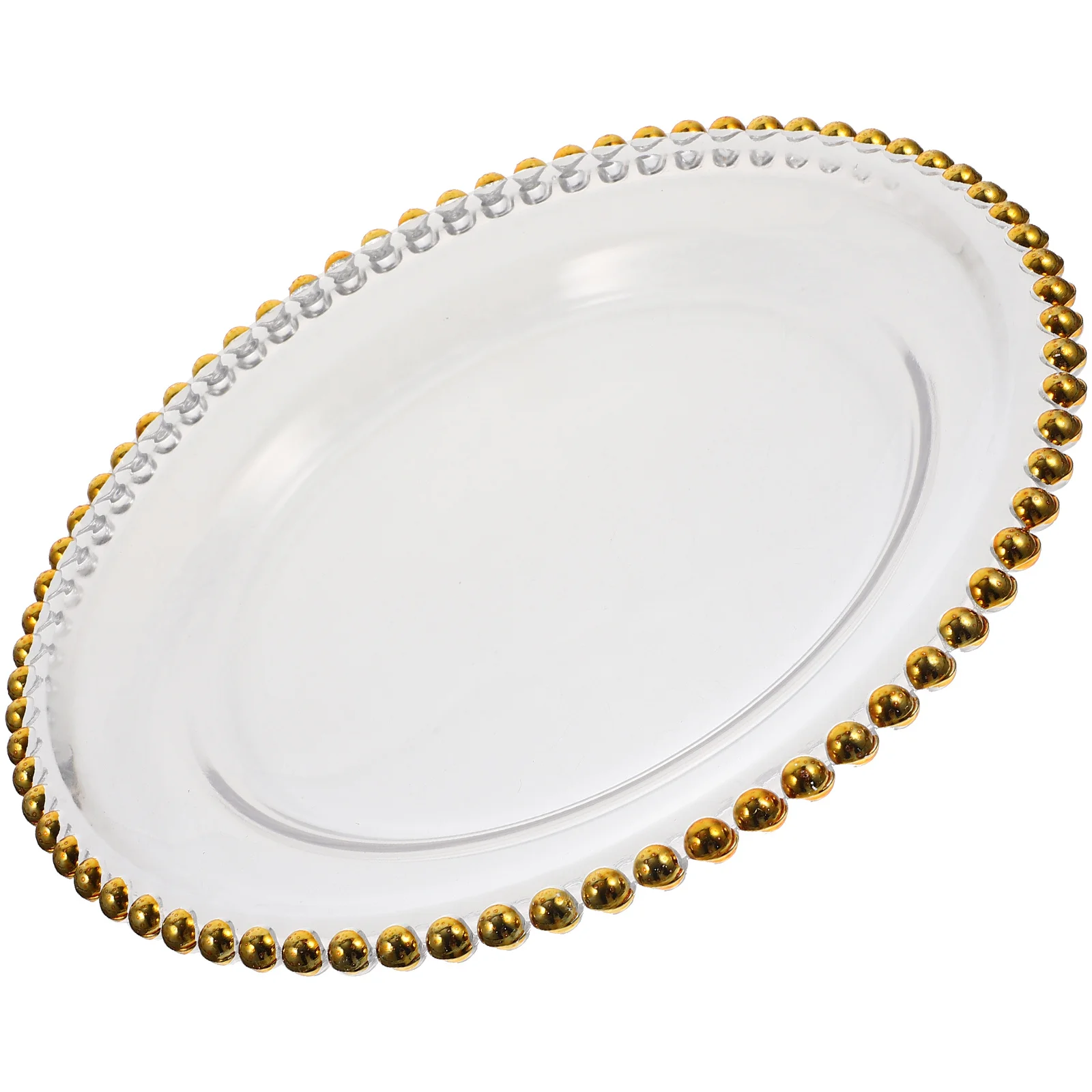 رائعة صينية من الزجاج الشفاف وجبة خفيفة طبق مجوهرات صينية العرض للفواكه المجففة والصواني الزجاجية المنزلية لوحات المقبلات