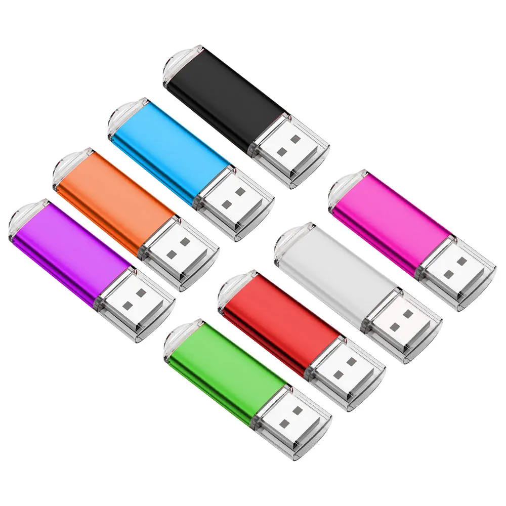 10/50/100 шт. Бесплатный лазерный логотип Real Capacity Pendrive 1 ГБ 2 ГБ 4 ГБ 8 ГБ USB-накопитель 16 ГБ 32 ГБ 64 ГБ Флэш-накопитель USB2.0