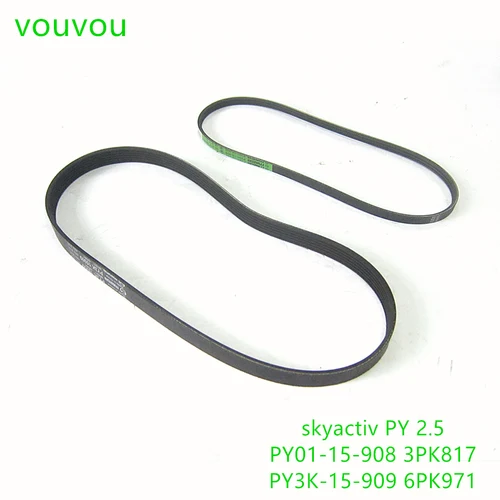 Imagen 1 del producto Alternador de correa de bomba de agua de motor de PY01-15-909 de alta calidad para Mazda 3 2014-2021 Axela CX5 2012-2021 MX-5 Mazda 6 CX8 PY 2,5