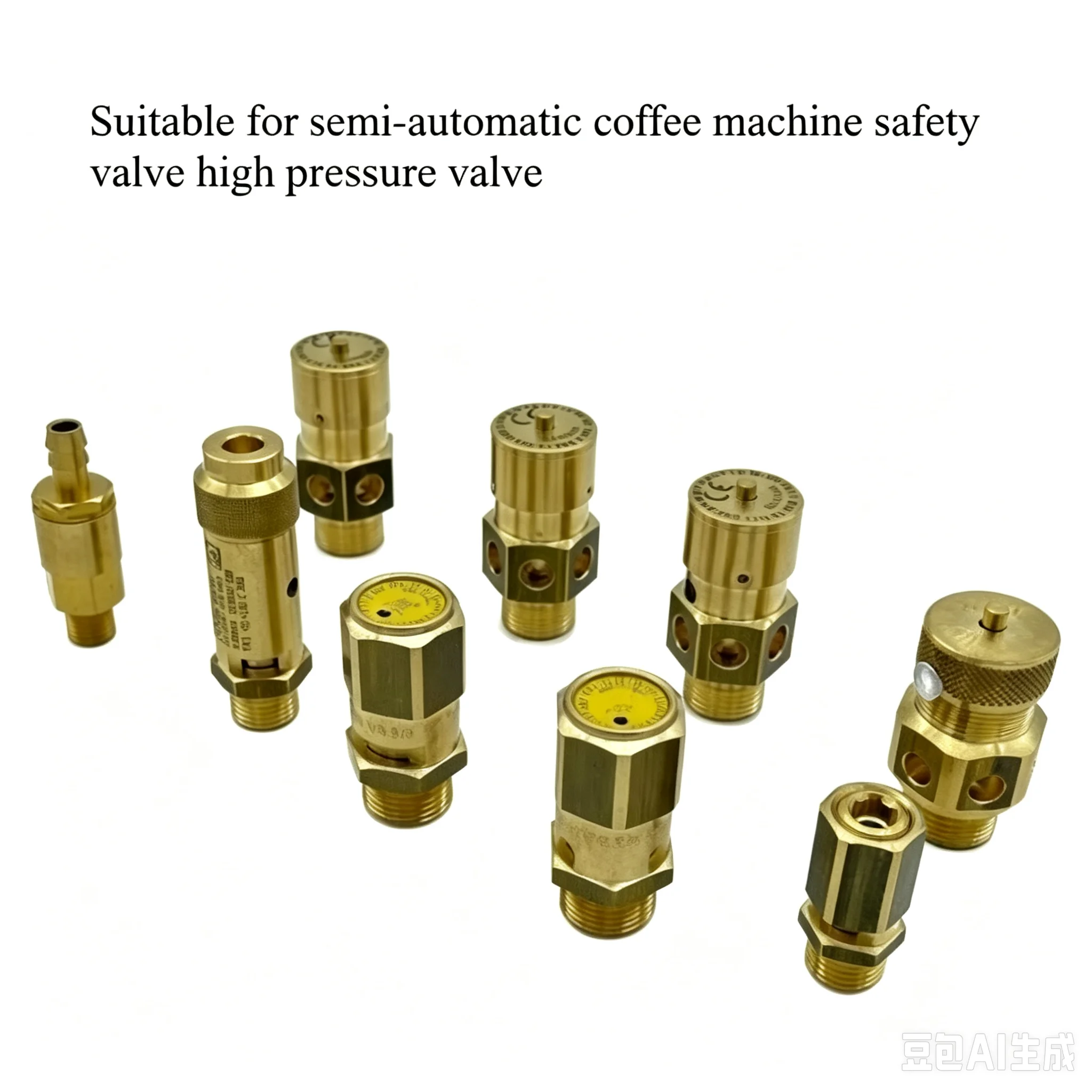 Applicable To Semi-automatic Coffee Machine Boiler Low Pressure Valve Vacuum Pressure Relief Pressure Coffee Exhaust Import