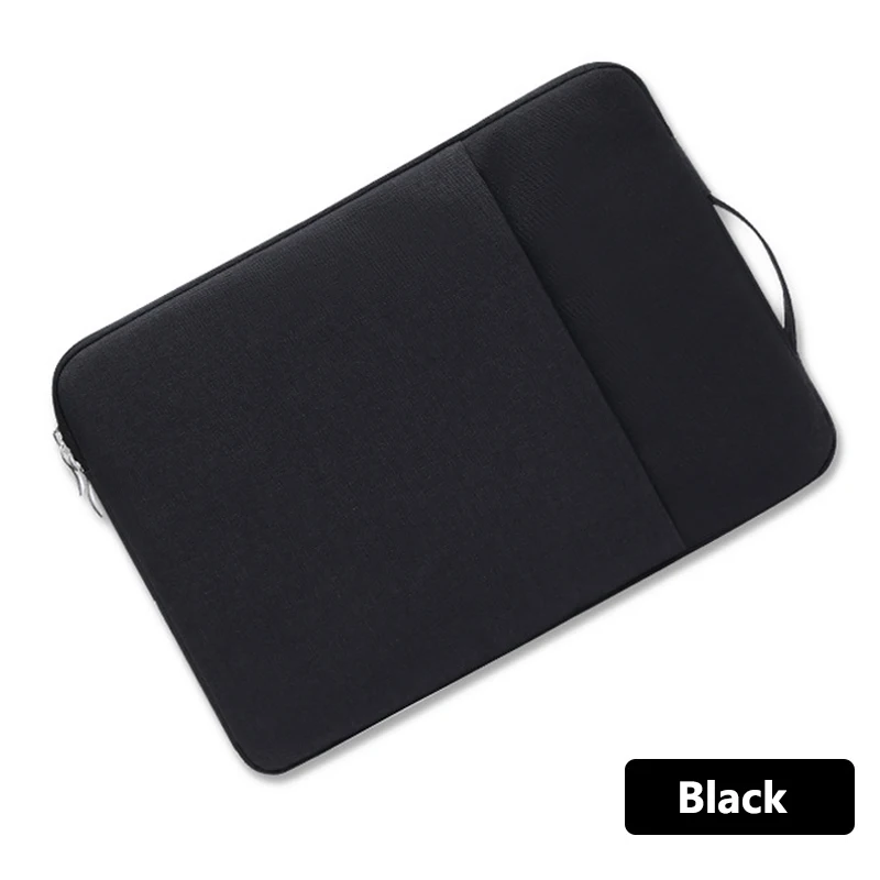 Cnaouey Tragbare Laptop-Hülle, weiche Abdeckung, 11, 12, 13, 14, 15, 15,6, 40,6 cm, für MacBook, Huawei, Xiaomi, HP, Dell, Lenovo, Laptop-Hülle, Handtasche 7