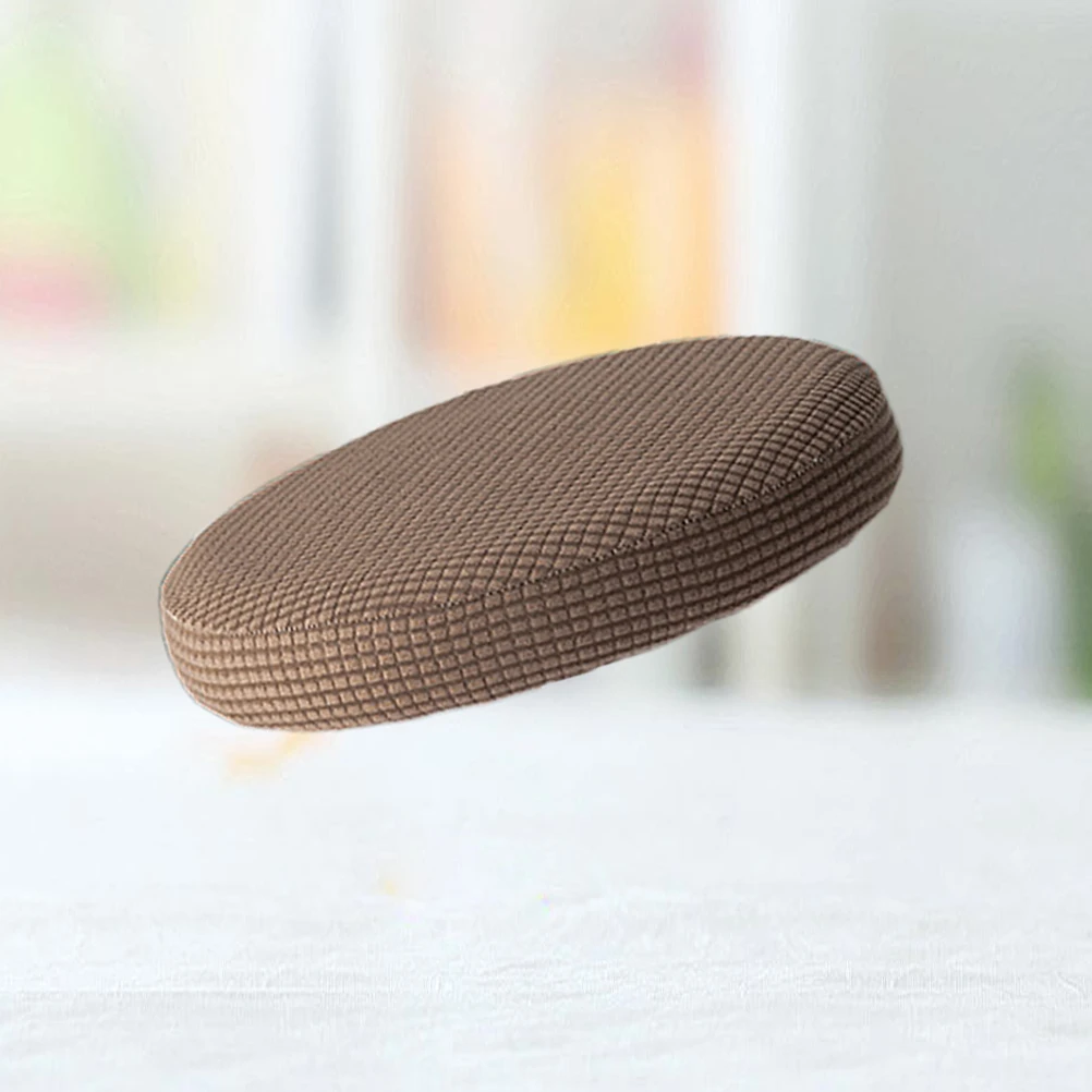 

Round Chair Cover Elastic Spandex Polyester Stretchy Dining Room Hotel Party Banquet Wedding Seat Protector Case for Bar Stool